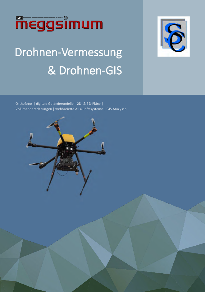 Deckblatt Flyer Drohnen-GIS