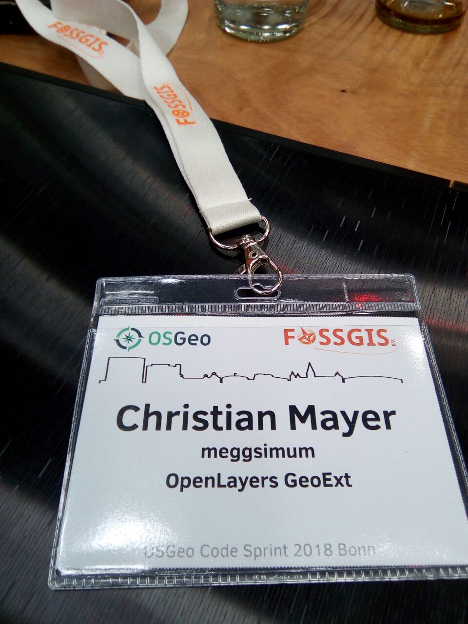 OSGeo Codesprint Badge